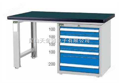 WBS-57041N工作桌-带抽屉工作桌