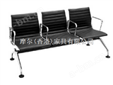 高档进口皮带扶手排式办公休闲椅子（Conference Chair）