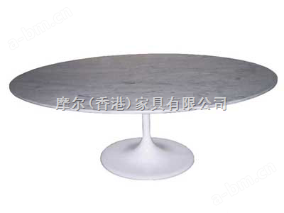 椭圆桌子（太阳卓）（Saarinen Tulip Oval Dining Table）